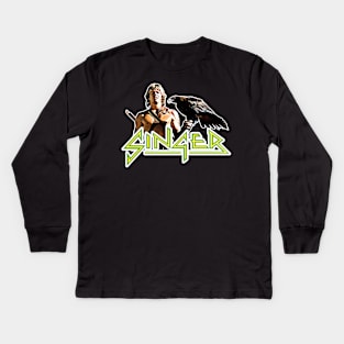 Rockstar Marc Singer! Kids Long Sleeve T-Shirt